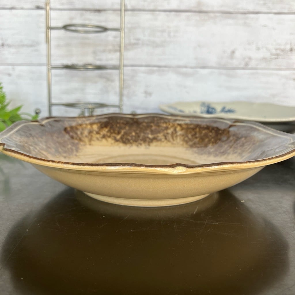 ティーク型 6.3深皿 21cm 【全5色】丸皿 アンティーク調 | 食器の