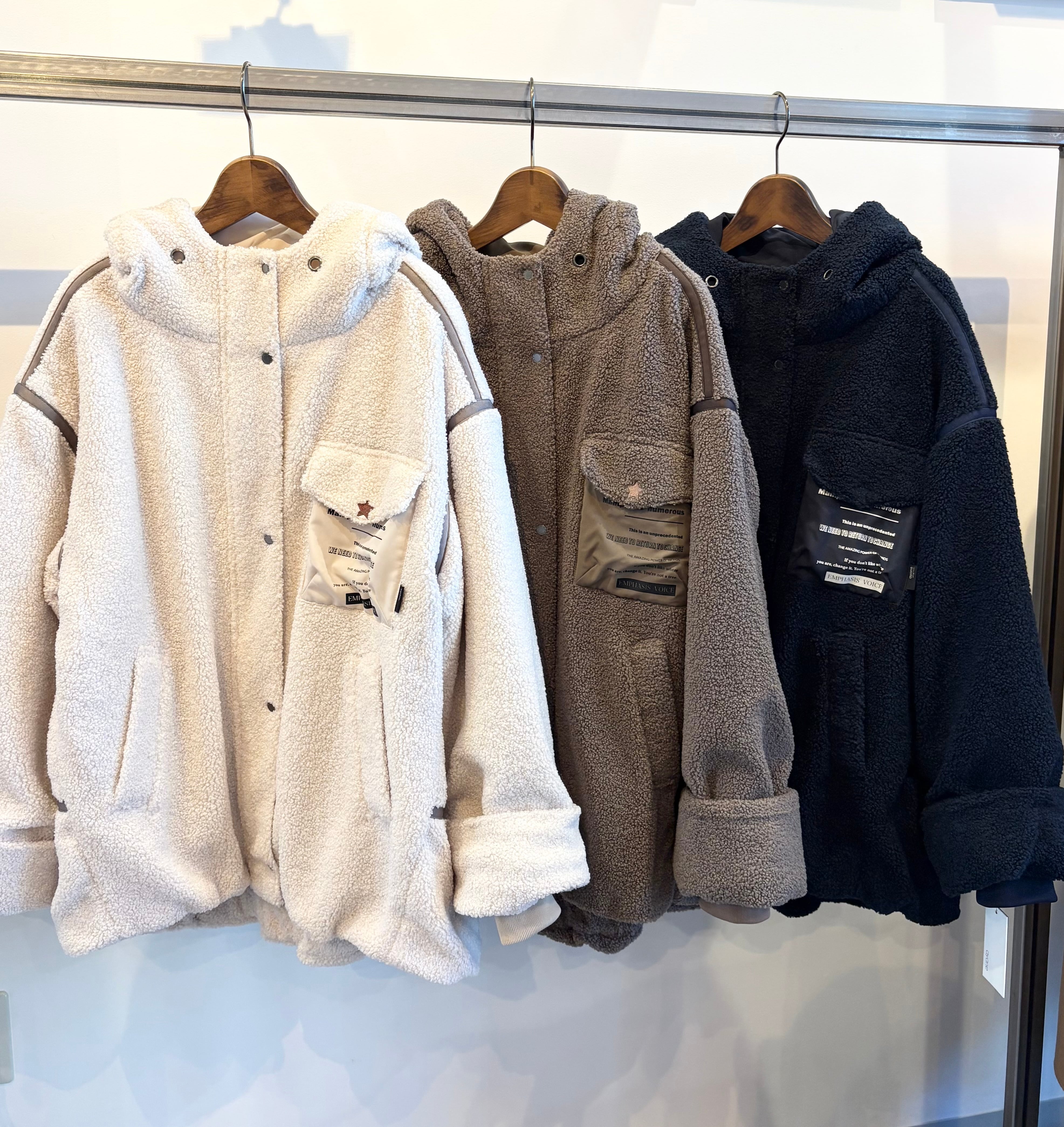 フーディ裏キルトボアブルゾンayane【アヤン】 | KURUKURU大和高田店