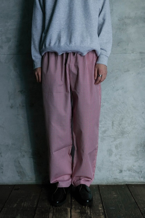 イギリス軍のシェフパンツ①　レッド