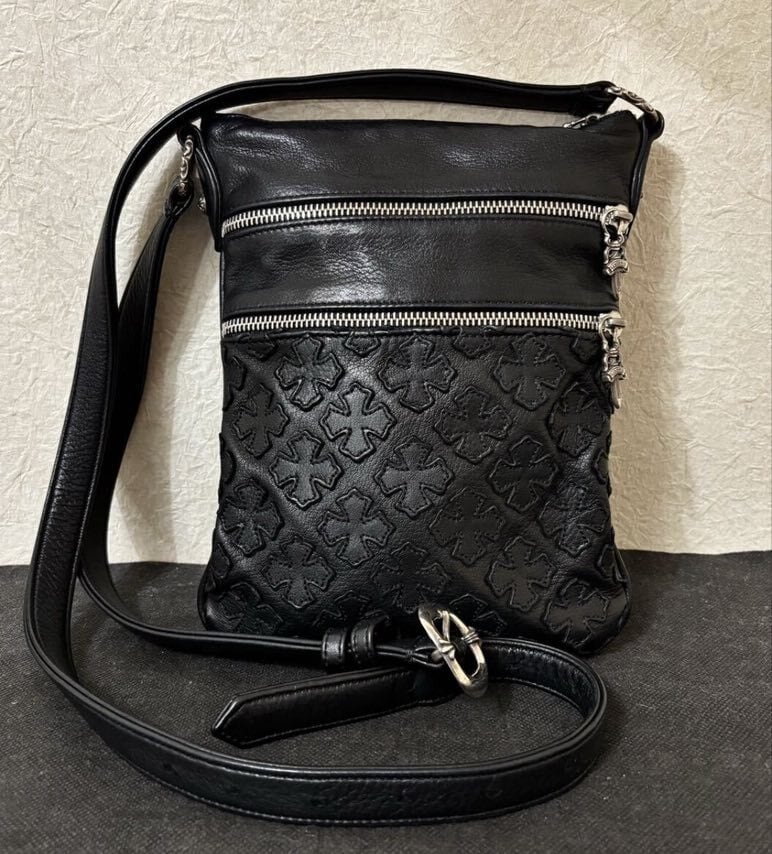 CHROME HEARTS クロムハーツ BAG-MAIL CEME CROSS メールバッグ マルチ