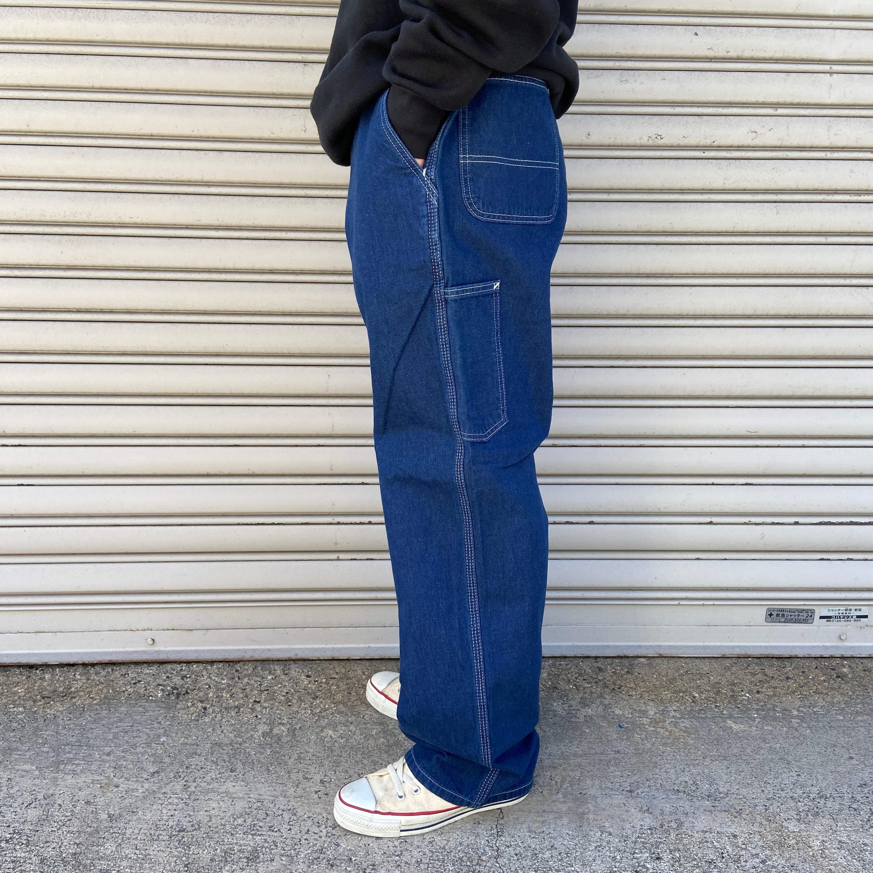 デッドストック Carhartt ライトオンスデニムペインターパンツ W36