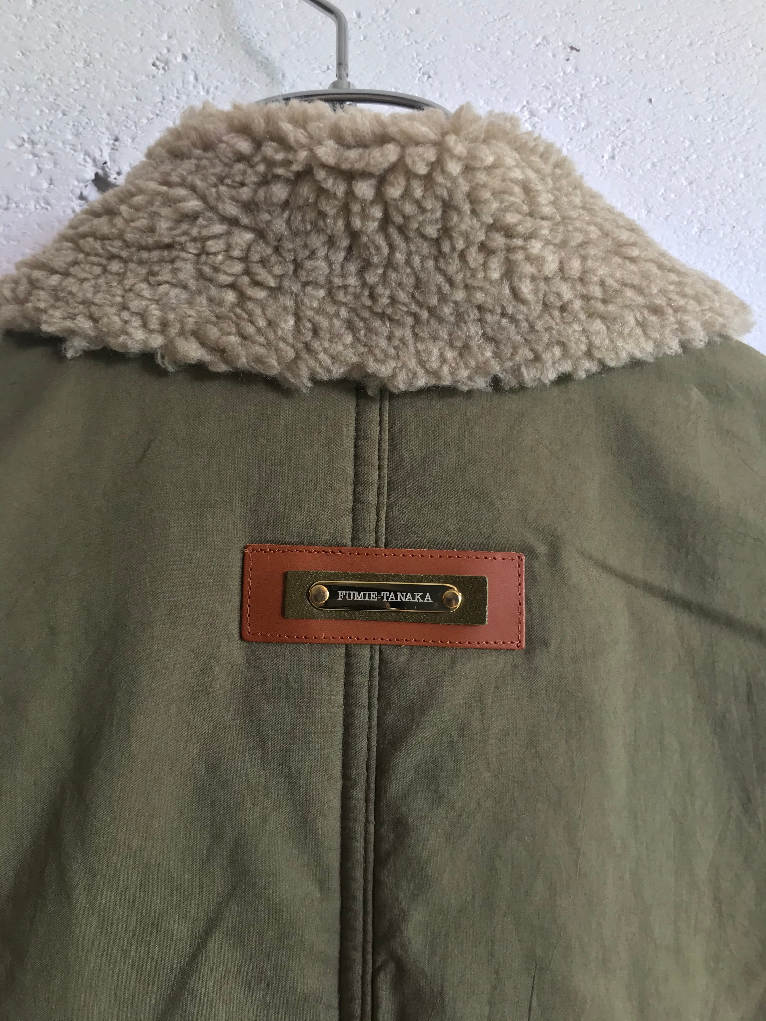 フミエタナカ down cw45p ダウンブルゾン