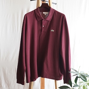 LACOSTE 長袖ポロシャツ 00's France [C1623]