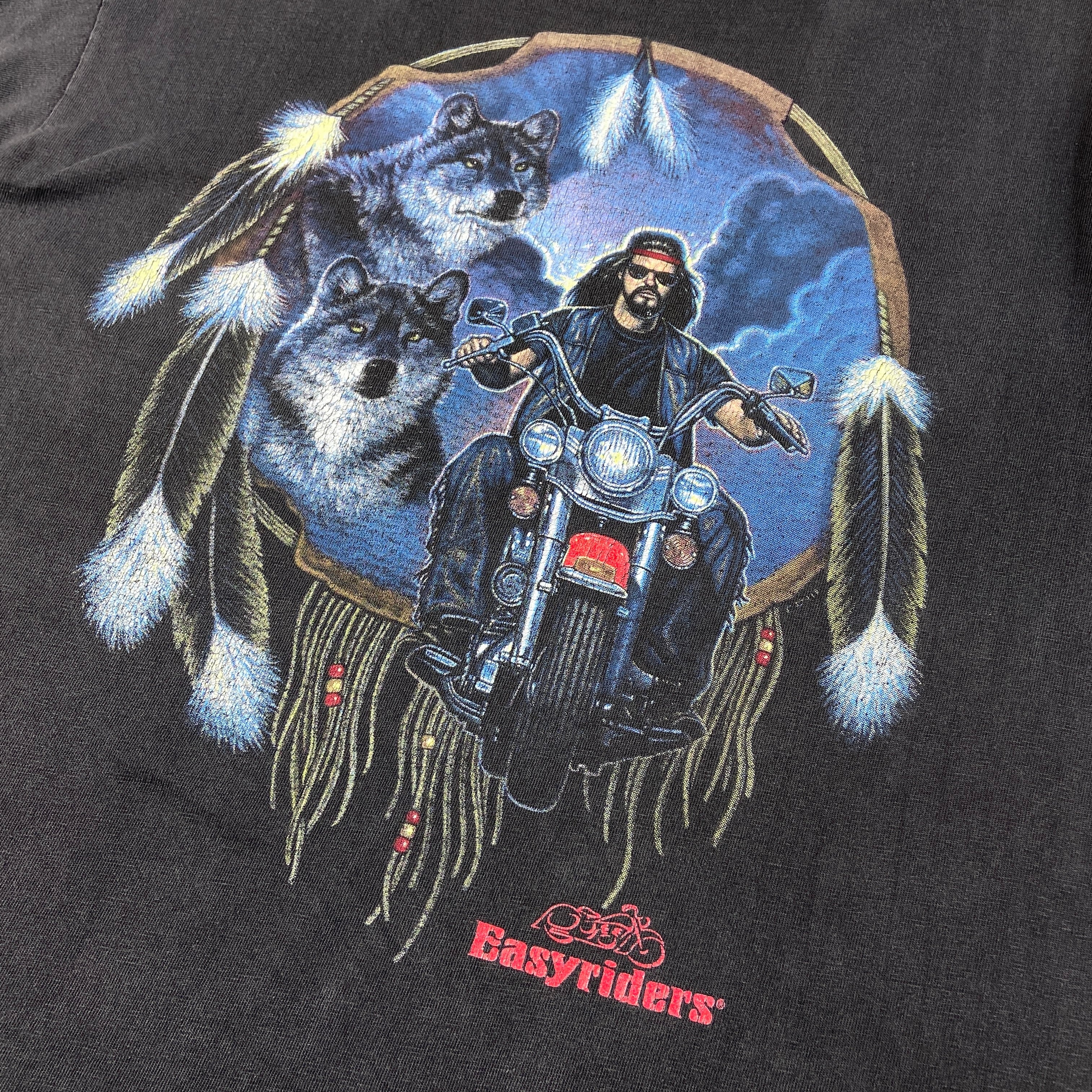 90年代 Easyriders イージーライダース カットオフ Tシャツ メンズM 