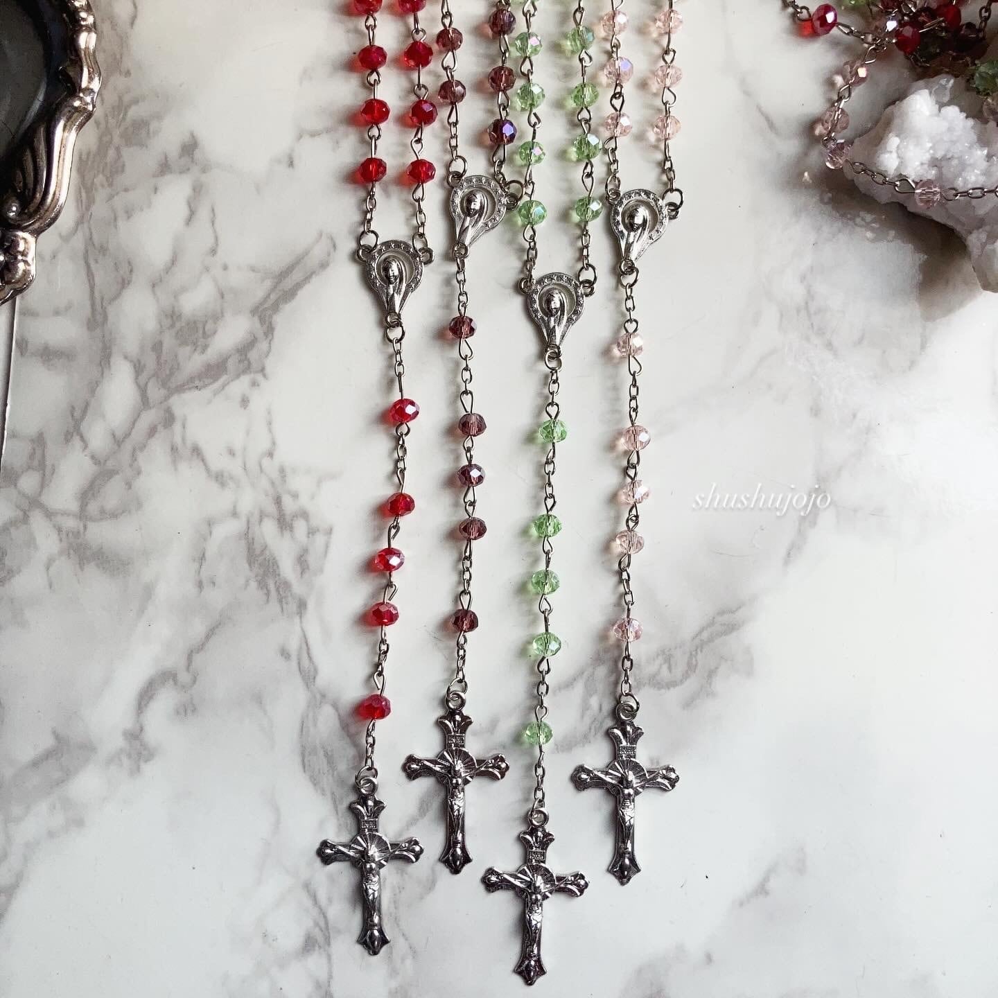 ロザリオ（十字架、ロングネックレス） | ShuShu and JOJO