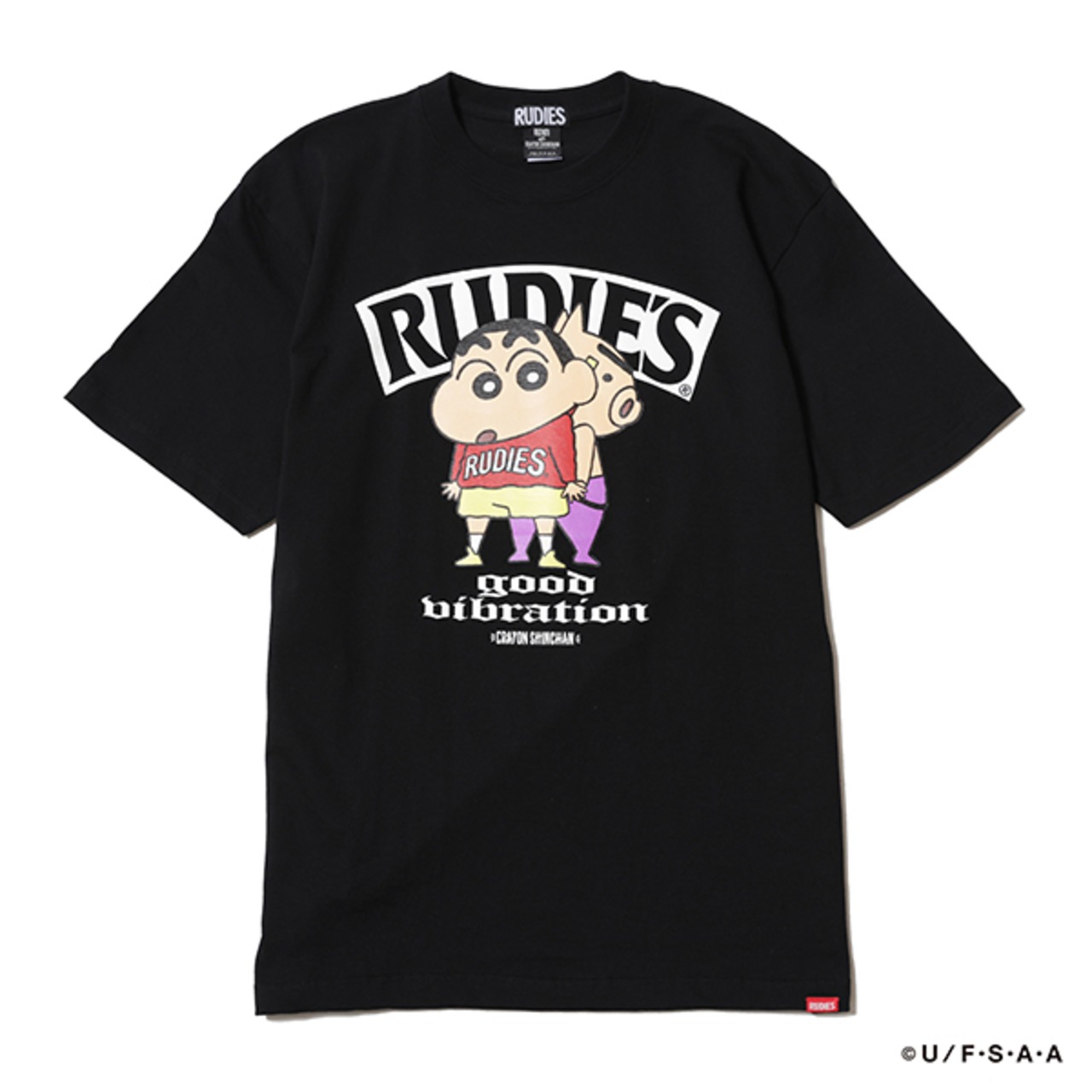 RUDIE'SxCRAYON SHINCHAN BACK TO BACK TEE - 1