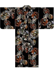 【受注商品】Rumi Rockきもの「ダイヤモンド」カラー　[A735]
