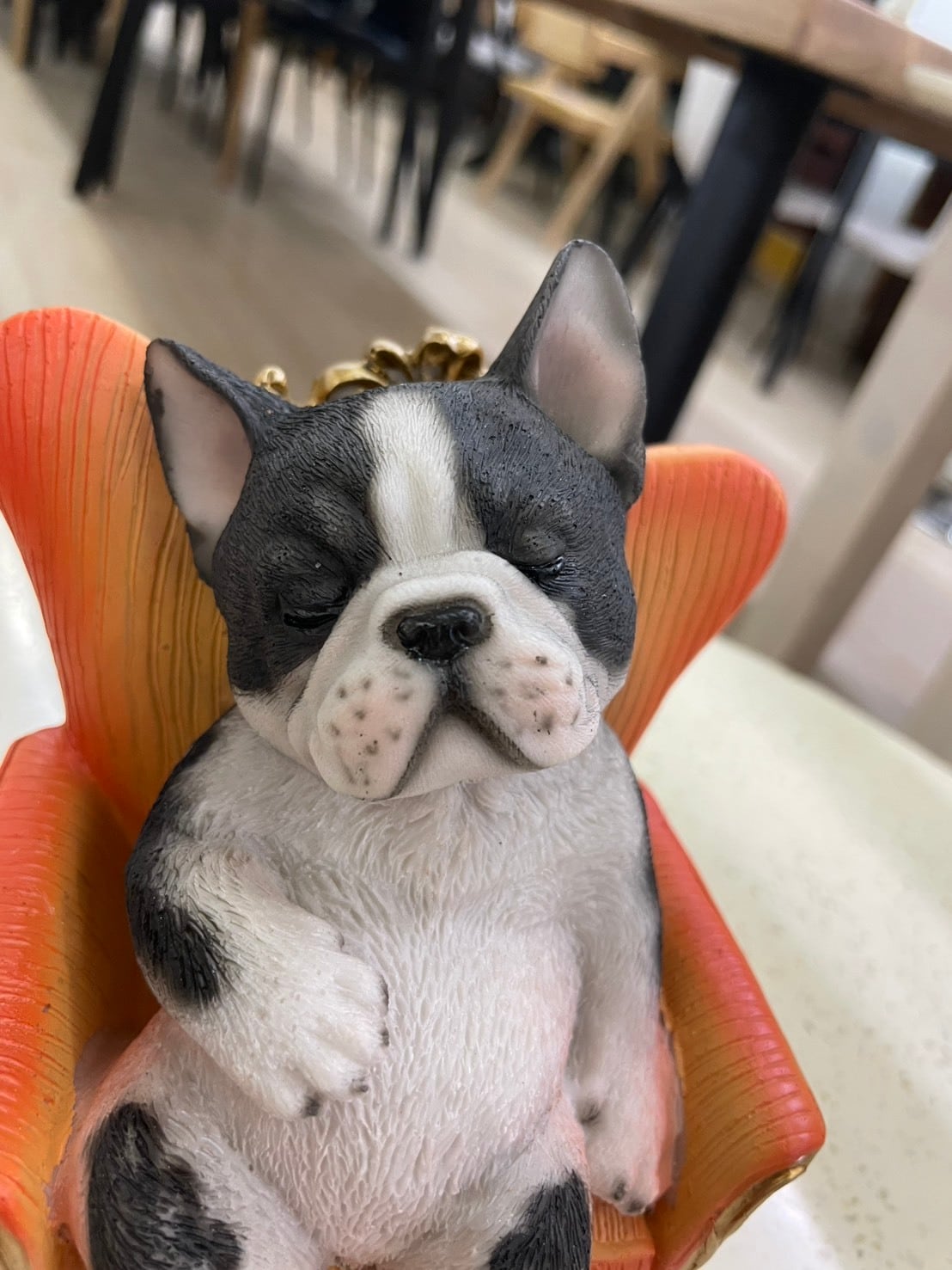 【SALE】フレンチブルドッグ　ボストンテリア 置物 （フランス） オーナメントフレンチブルドック ボストンテリア 犬の置物 【公式通販】