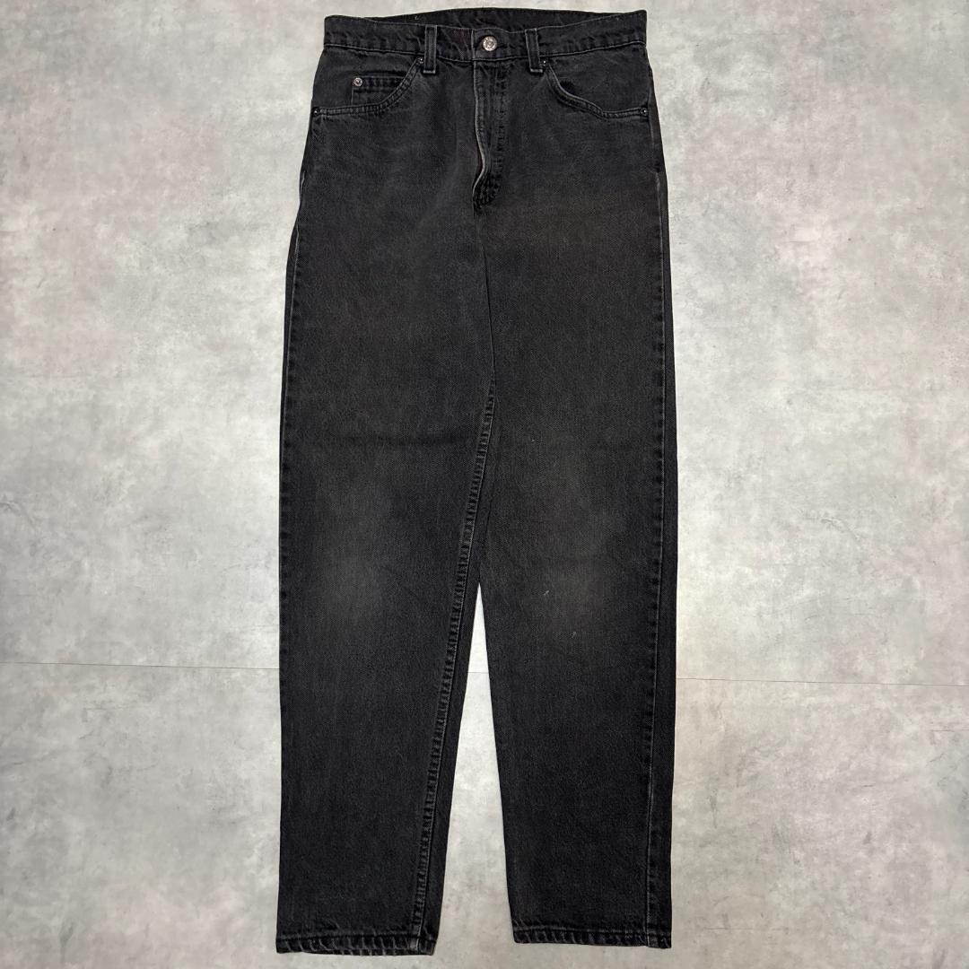 Levi's リーバイス 550 ブラックデニムパンツ メンズW38 古着 ビッグ