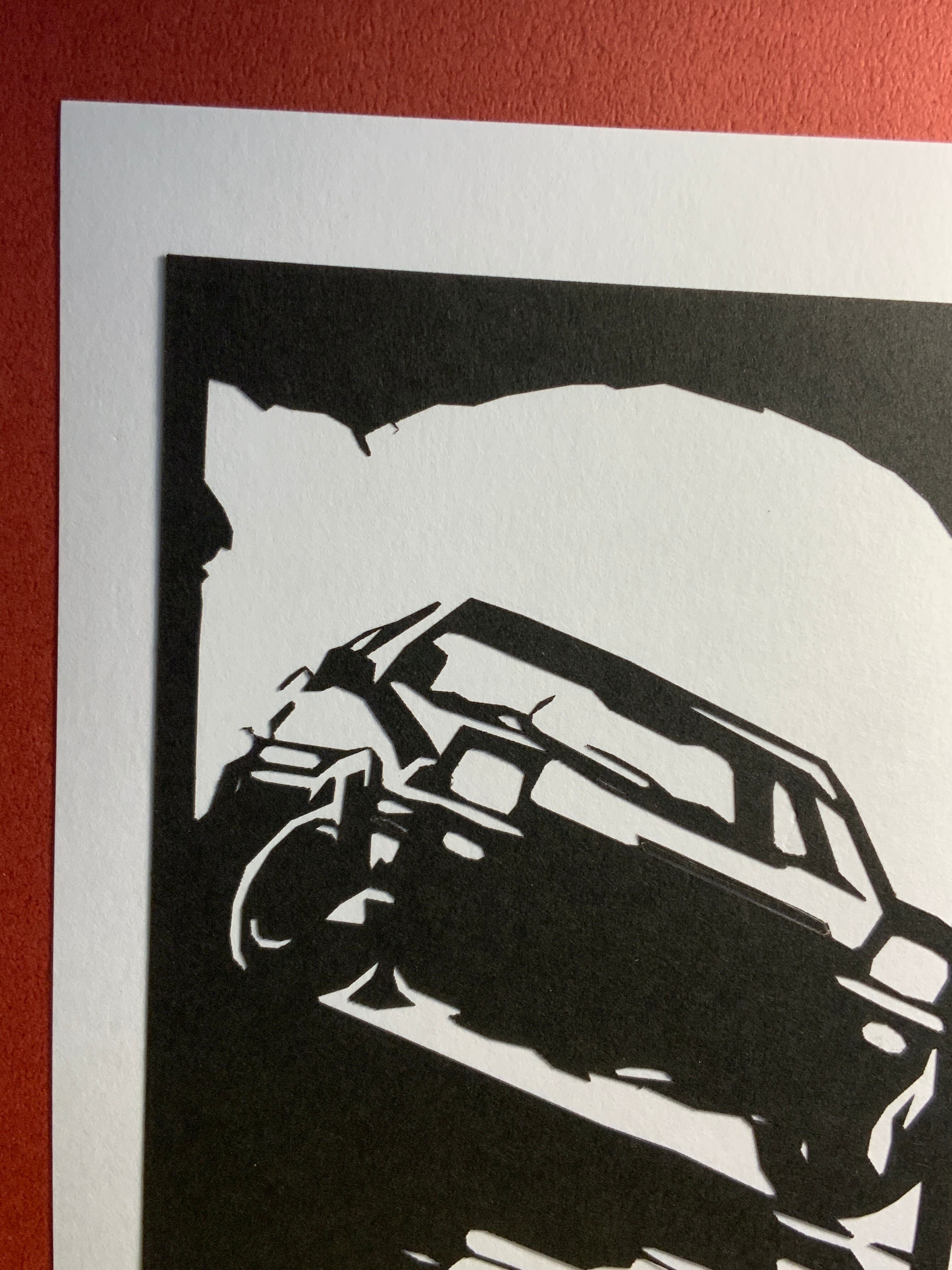 154-Car-86切り絵 | Pay ID