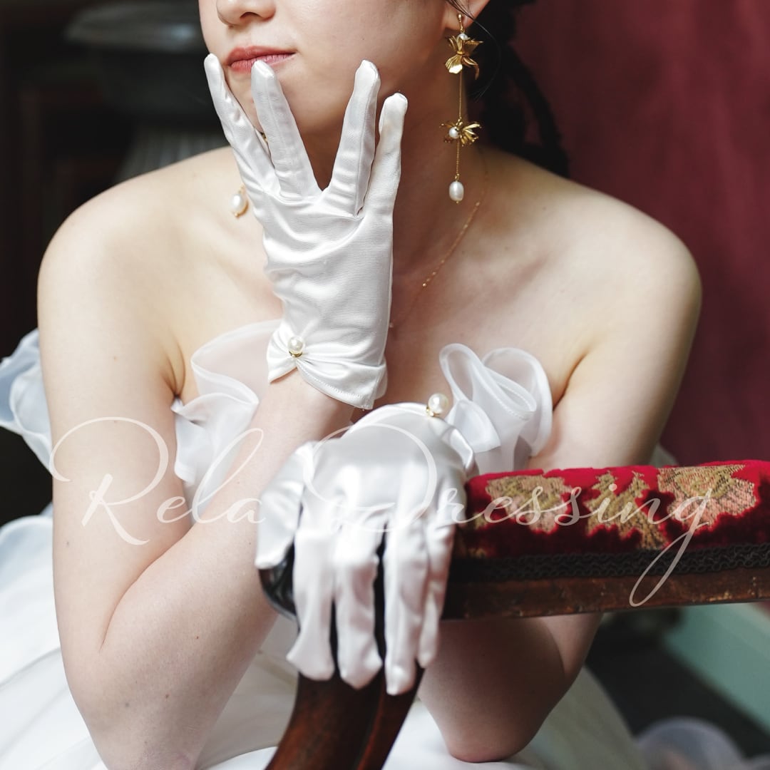 ⚠️ Hao ⚠️ ウェディング　グローブ・ベール・ティアラ ⭐︎3点セット⭐︎ ⚠️ Hao ⚠️ ウェディング グローブ・ベール・ティアラ ⭐︎3