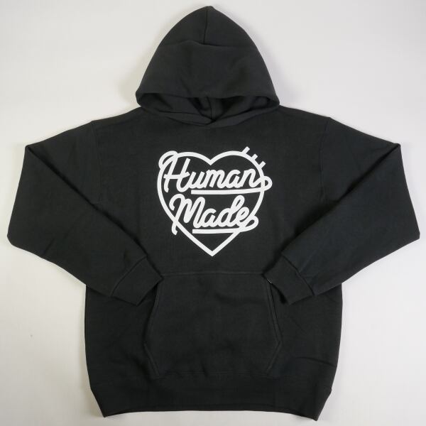 HUMANMADE HEART SWEAT HOODIE BLACK XL