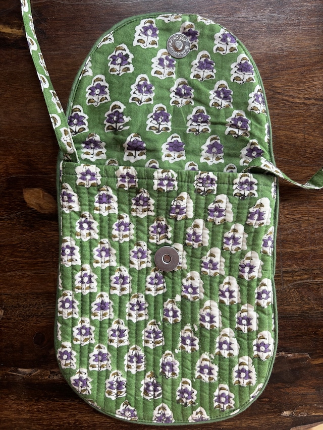 Hand Block Print Mini Bag