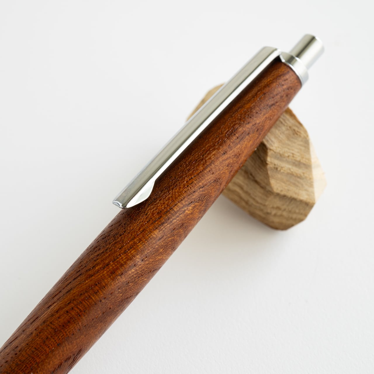 ケヤキ上杢 スリム シャープペンシル 2Pice木製シャープペンシル（欅 ケヤキ）0.5mm | MUKU屋