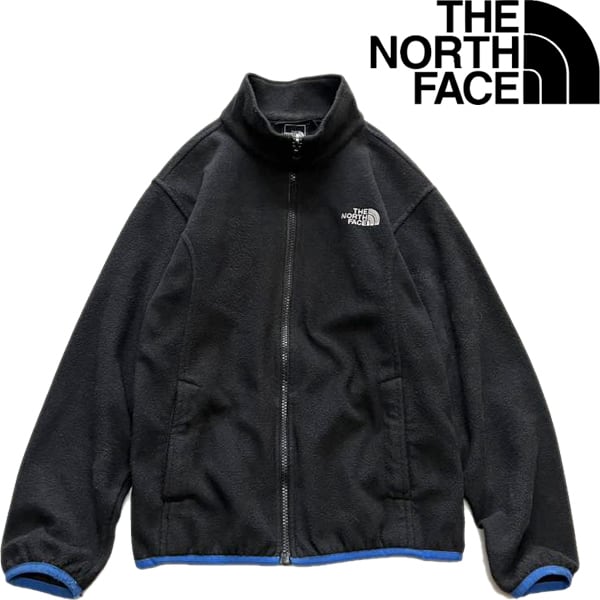 1点物◇キャタピラーCAT黒フリースジャケット古着メンズXLレディースOK