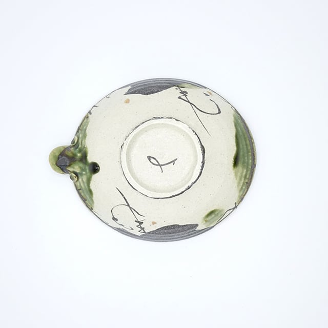 弥七田織部ぶどう片口鉢 【佐々木 好正】 | 器 ギャラリー 香綵