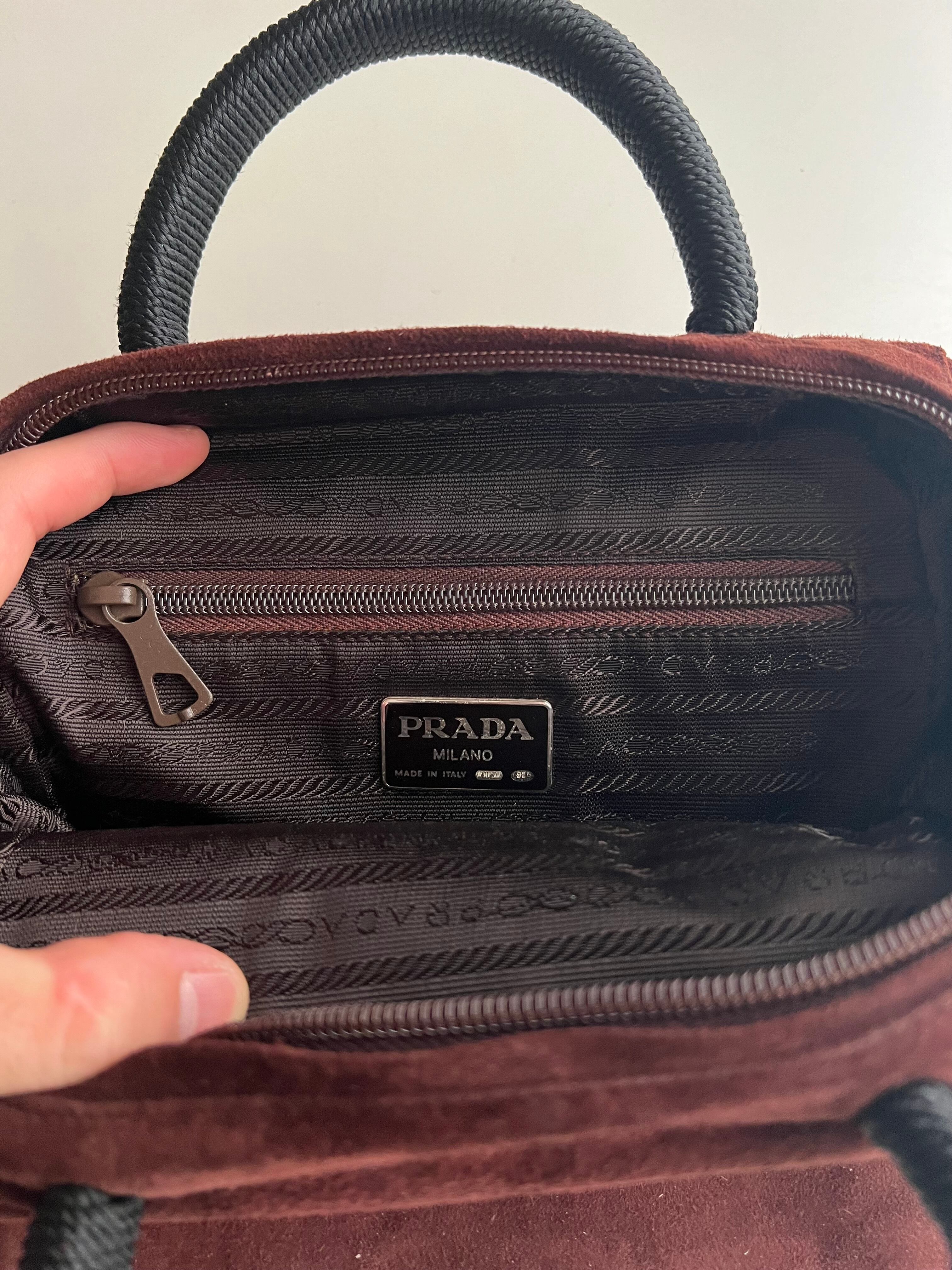 FW1993 PRADA FRINGE HAND BAG | triptraproll 