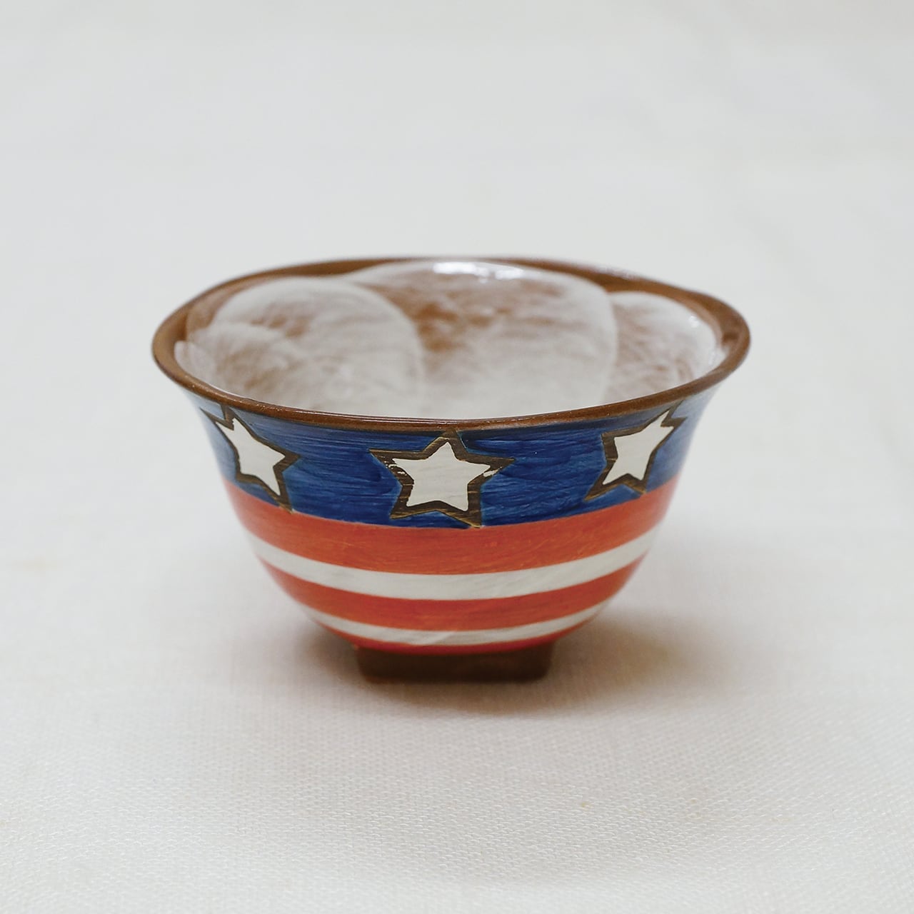 ベージュ系 高台付き茶碗 アメリカン 角高台茶碗 | 菊祥陶器／工房祥sho～ Kikusho