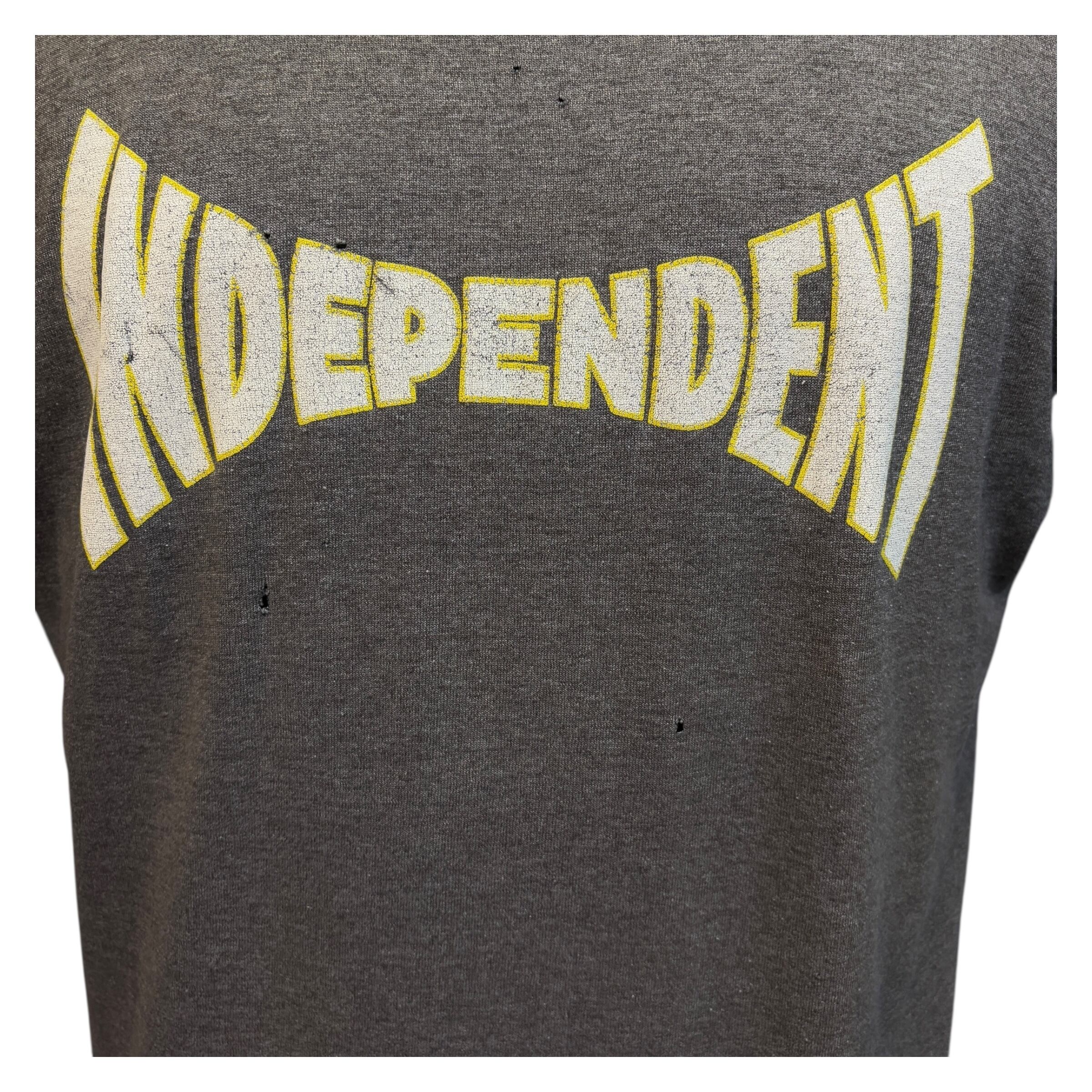 INDEPENDENT】インディペンデント スパンロゴ Tシャツ L相当