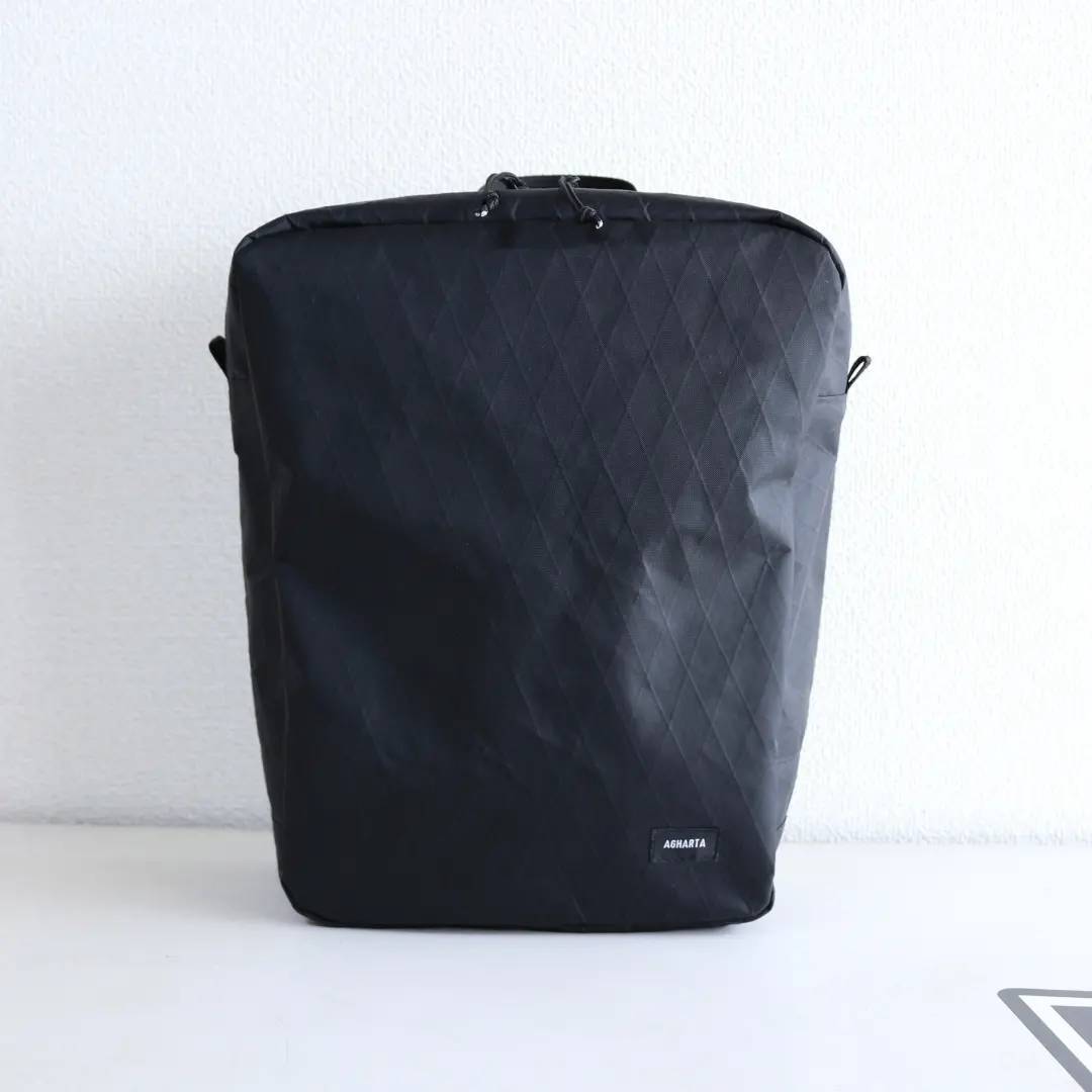 バック Zip Pannier Bag X-PAC Black | AGHARTA bike packing