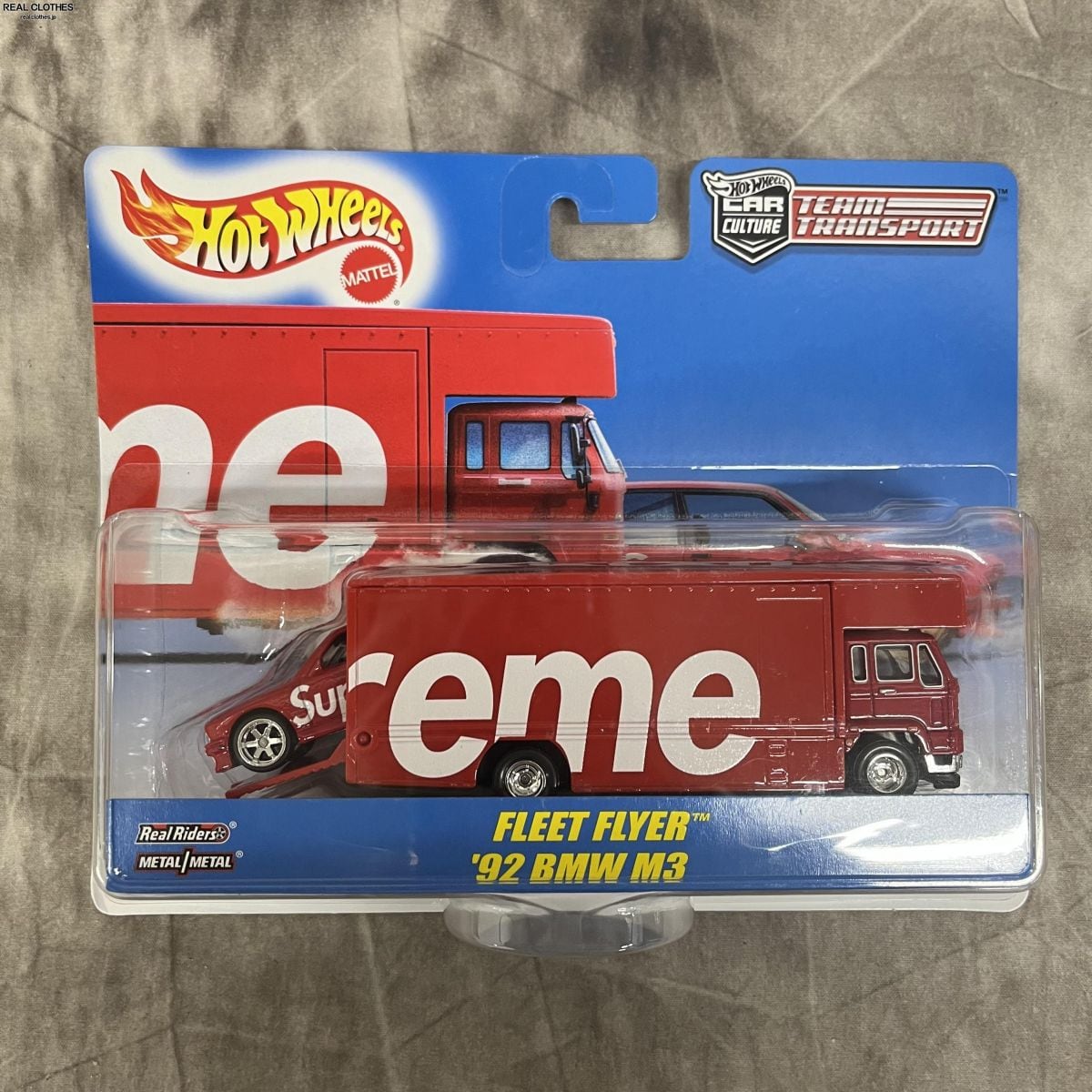 Supreme 19ss Hot Wheels Fleet Flyer ミニカー