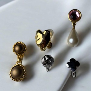 Trifari anteprima Napier イヤリング　片方のみ　セット