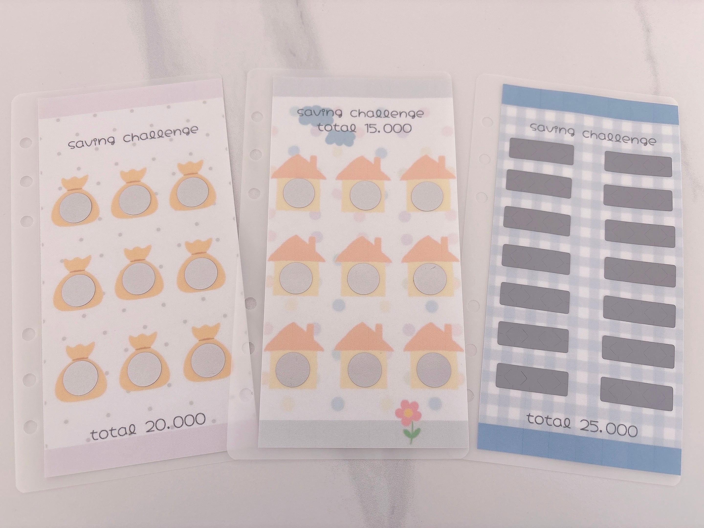 バインダー貯金/スクラッチ貯金 | kilakilashop