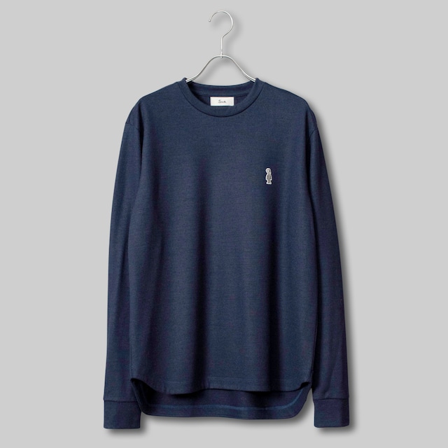 ヒューマドレスウールセーター クラシック / Huma Dress Wool Sweater Classic #NAVY