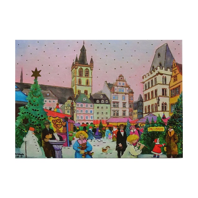 クリスマス ポストカード 欧州各都市のクリスマスマーケットシリーズ トリーア [Luka Basic] LAG-2359