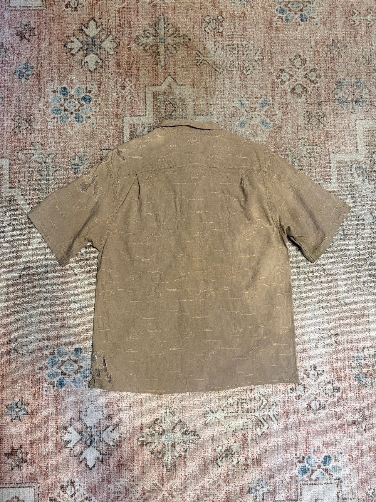 Columbia / ALOHA shirts / Damage / REMAKE Shirts