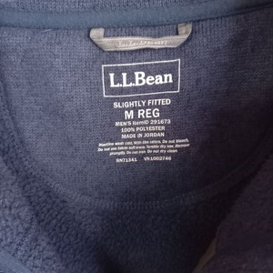 エルエルビーン　セータージャケット　裏ボア　ネイビー　M