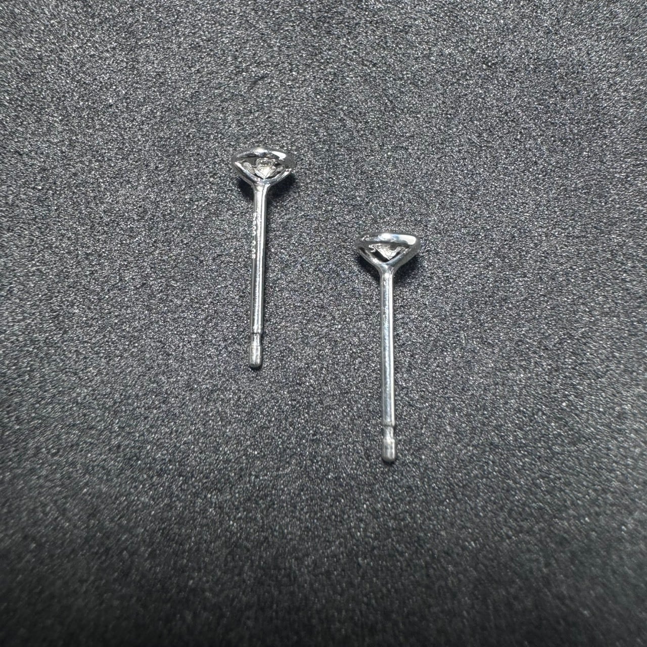 Pt900 0.10ct 一粒 ダイヤモンド フクリン ピアス | カオキ | 日本最大