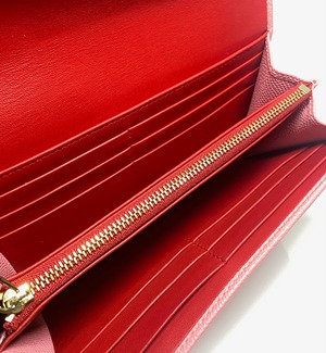 BVLGARI ブルガリ 長財布 レディース 287272 GRAIN/PNK MEDIUM