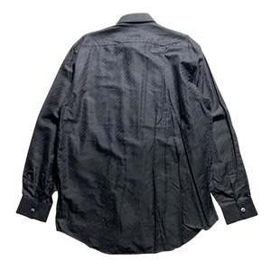 vintage VERSACE CLASSIC V2 logo woven black shirt