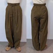 紐付ダブルベルトループタックPT/カーキブラウン