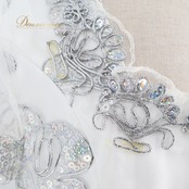 パーティドレス ワンピース ドレス 演奏会 発表会 前撮り 撮影 ダンス パーティ Mamin マーミン ホワイト系 シルバー系 発表会ドレス カラオケドレス フォーマルドレス 女性ドレス 華やか おしゃれ おすすめ 結婚式 二次会 コスチューム ステージ衣装