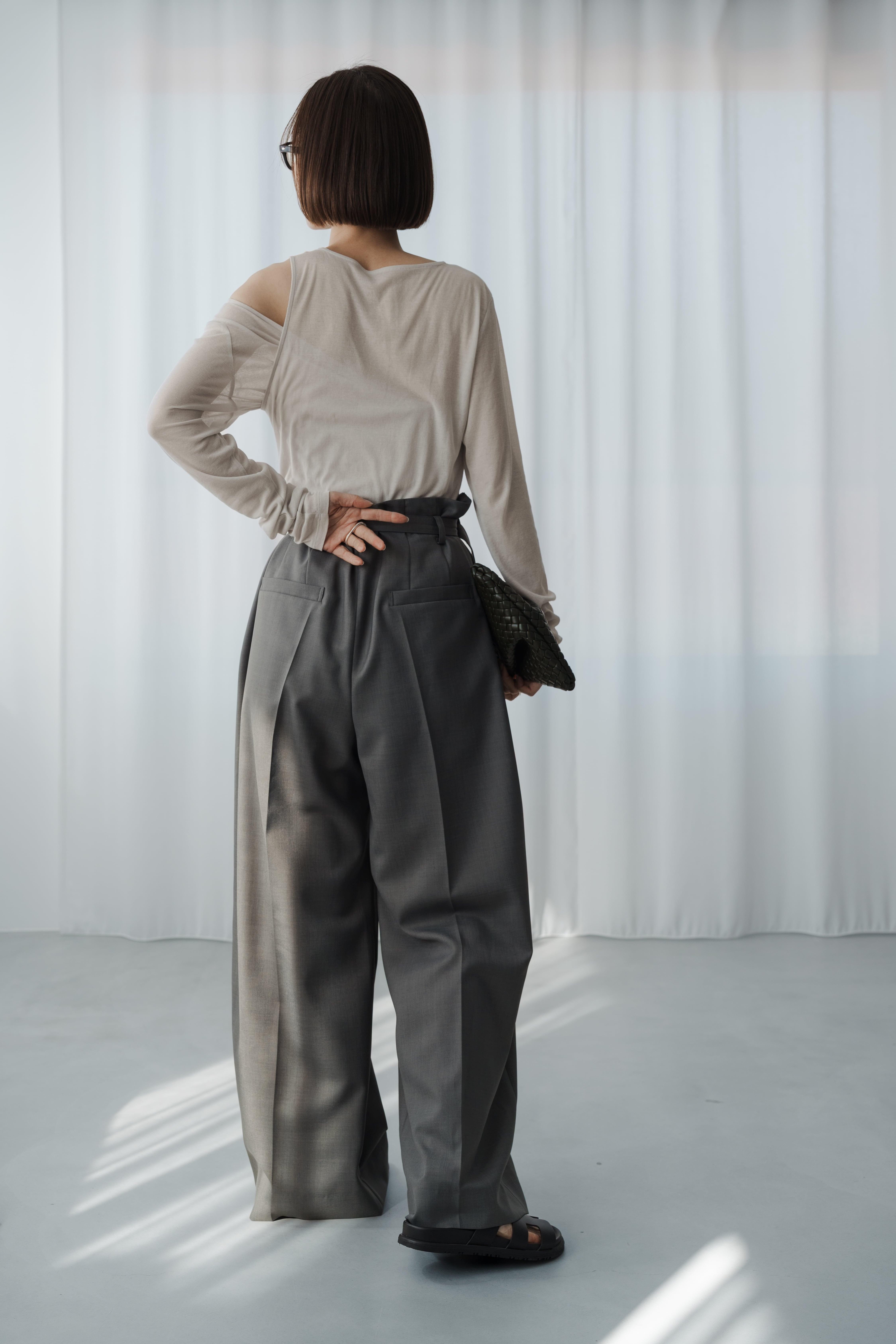 sizeless pants(gray)ご注文から一週間前後で発送 | roughlow