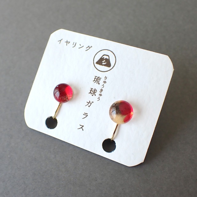 イヤリング / 琉球ガラス