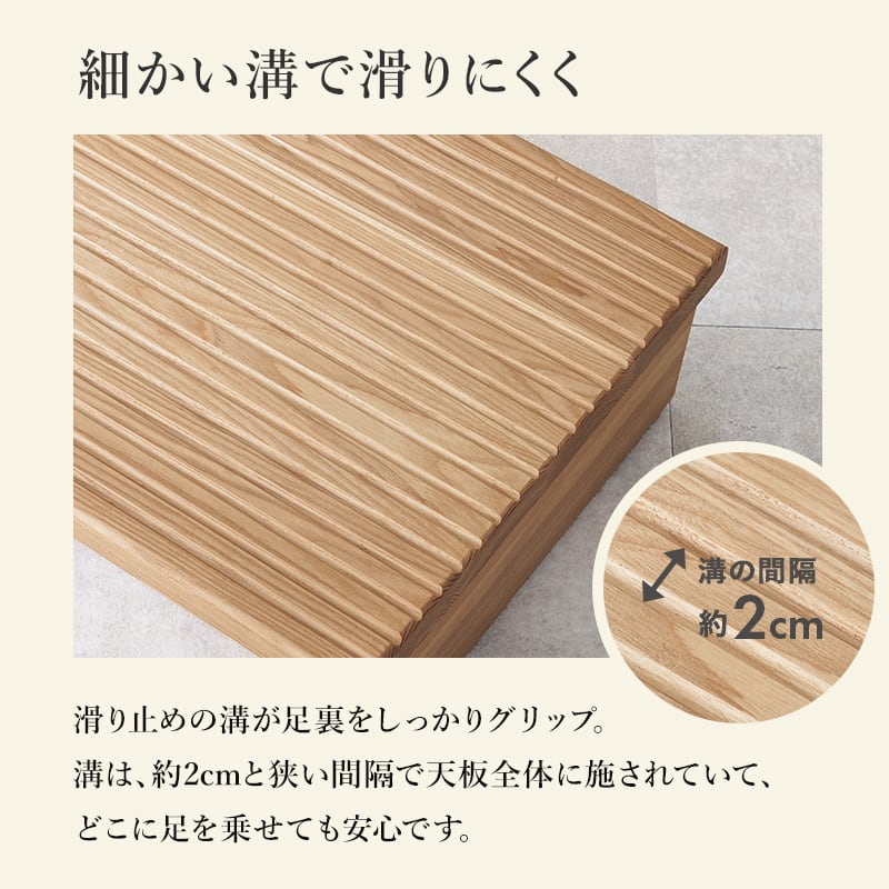 組立式】手すり付き玄関踏み台 (片側手すり) 玄関台 玄関ステップ 靴