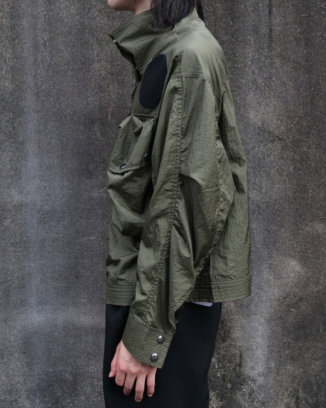 DIESEL double-zip gimmick ma-1