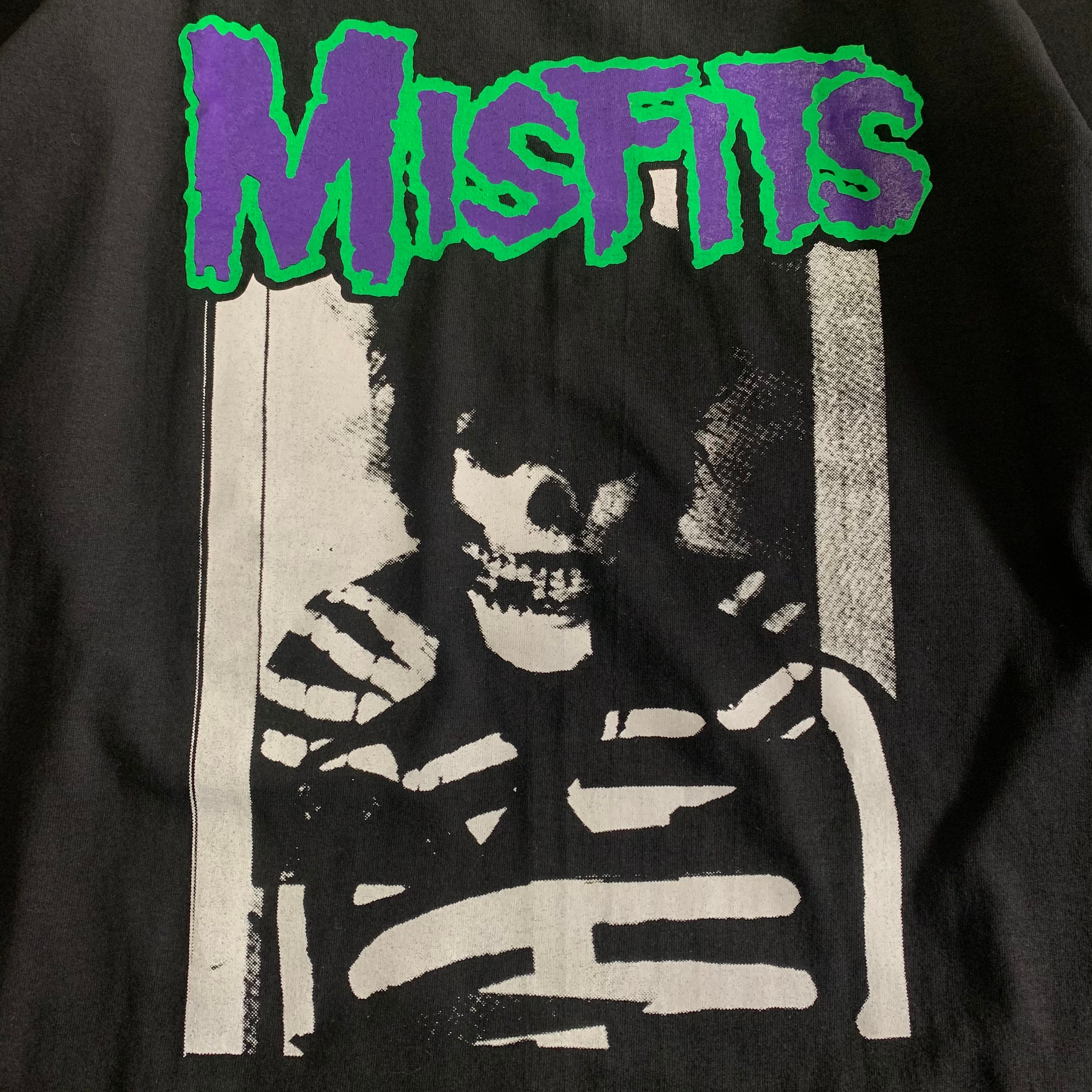 90’s misfits ミスフィッツ evilive パーカー XL