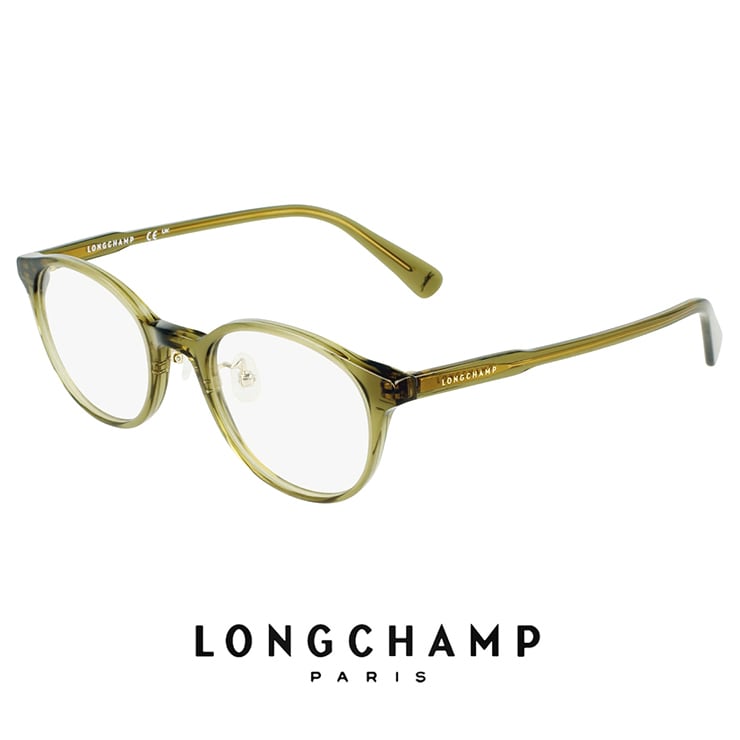 レディース ロンシャン メガネ lo2734lbj 319 ジャパンフィットモデル longchamp FEMALE 眼鏡 女性用 かわいい おしゃれ ボスリントン 型 フレーム カーキ