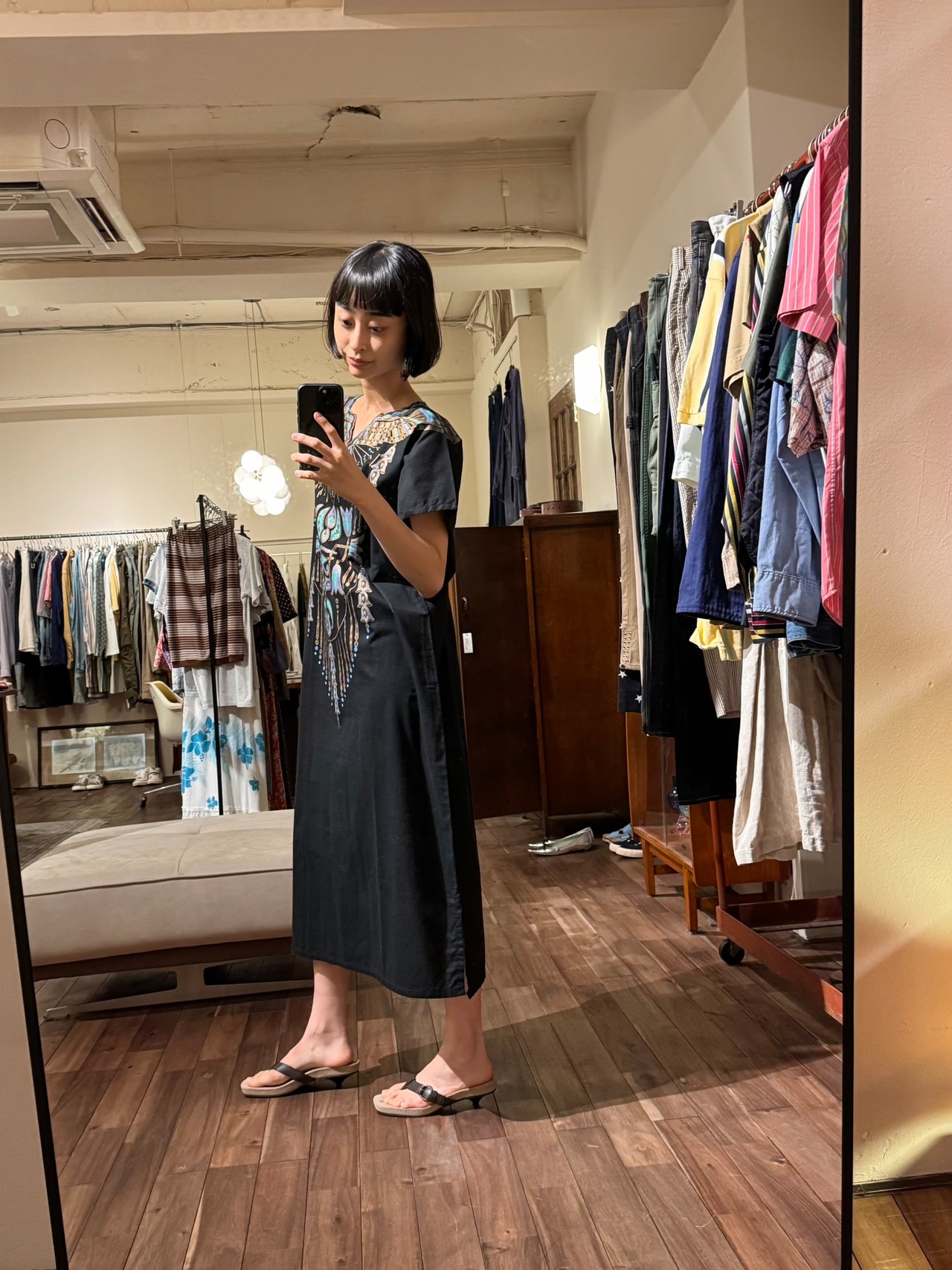 1970s  Kaisa Heikkilä Oy エジプトデザインカフタンドレス