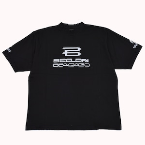 【BALENCIAGA】Medium Fit T-Shirt(BLACK/WHITE)
