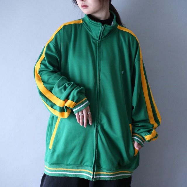 "SOUTH POLE" good coloring XXL over silhouette track jacket