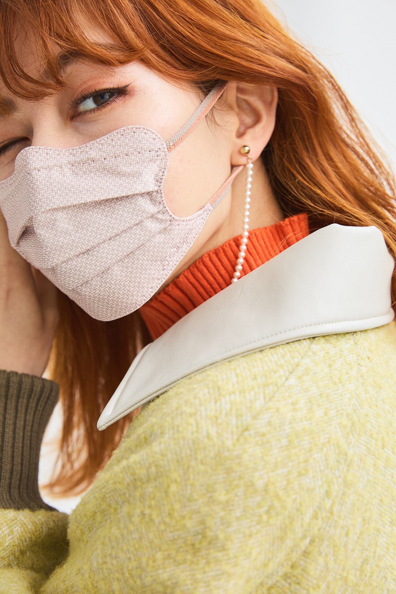 D.masque Luxe.［ペールブラウン × テラコッタシルバー］ヒアルロン酸