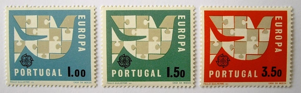 ヨーロッパ / ポルトガル切手 1963 | Stempel ― 旅する切手 ―