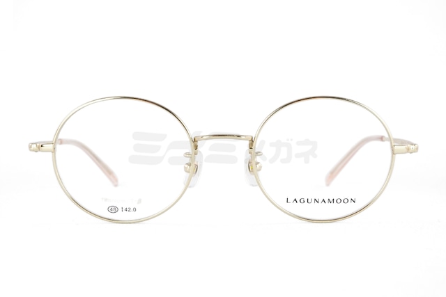LAGUNAMOON メガネ LM-1029 Col.1 ラウンド ボストン ラグナムーン 正規品-2枚目