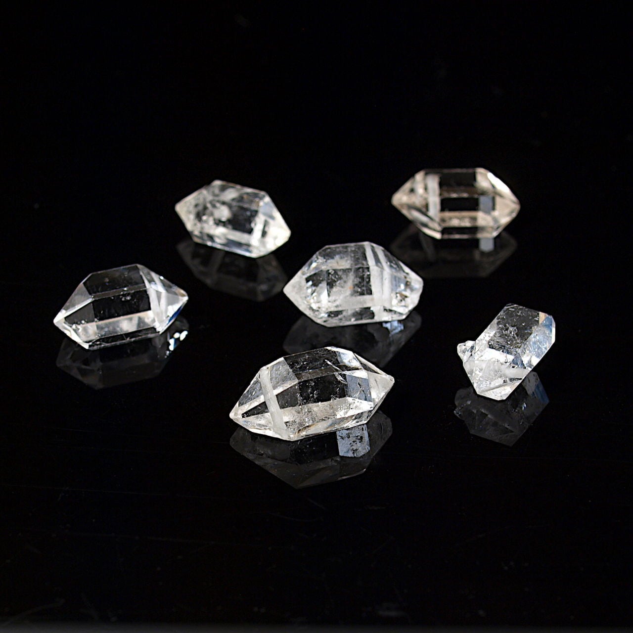 限定】ハーキマーダイヤモンド原石K14GFスタッドピアス | Natural Style