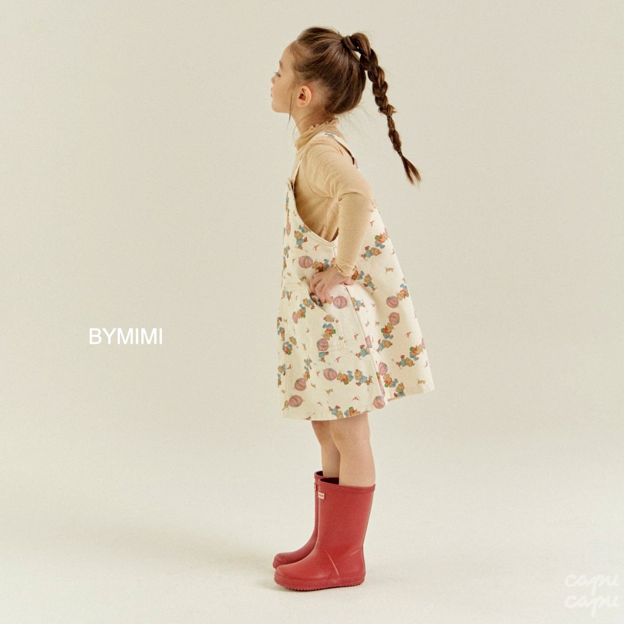 美品　ミミソル　ジャンパースカート 美品 ミミソル ジャンパースカート